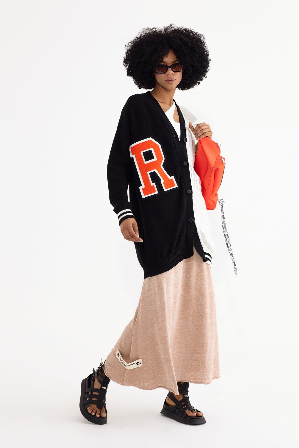 Nero Sandals Aurelia