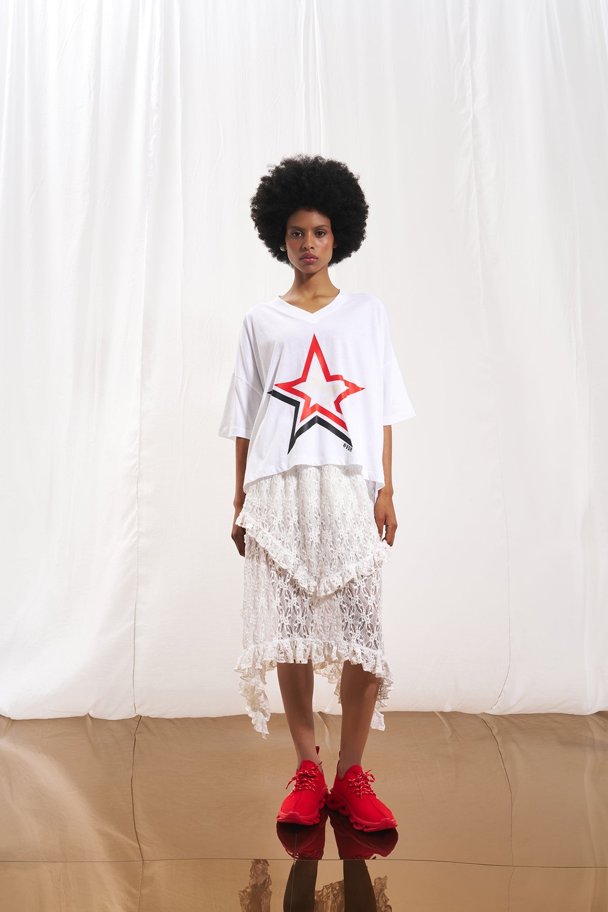 Coral Sneakers Bora7