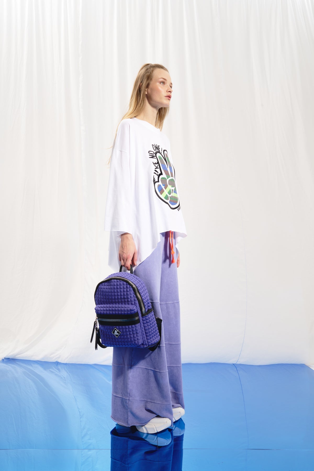 Purple Midi Bag Marettima