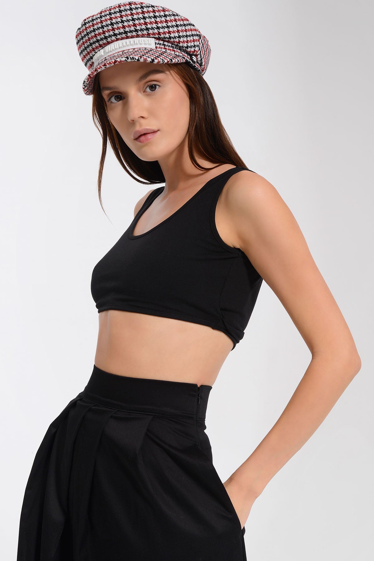 Rosso Bianco Hat Police