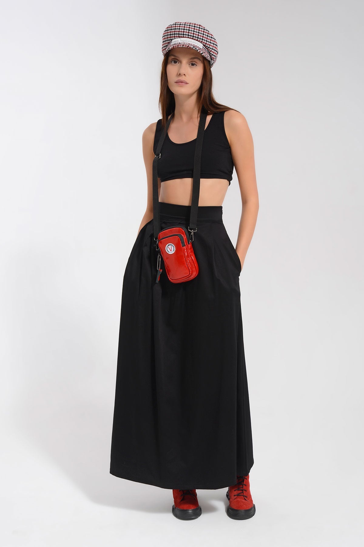 Rosso Bianco Hat Police