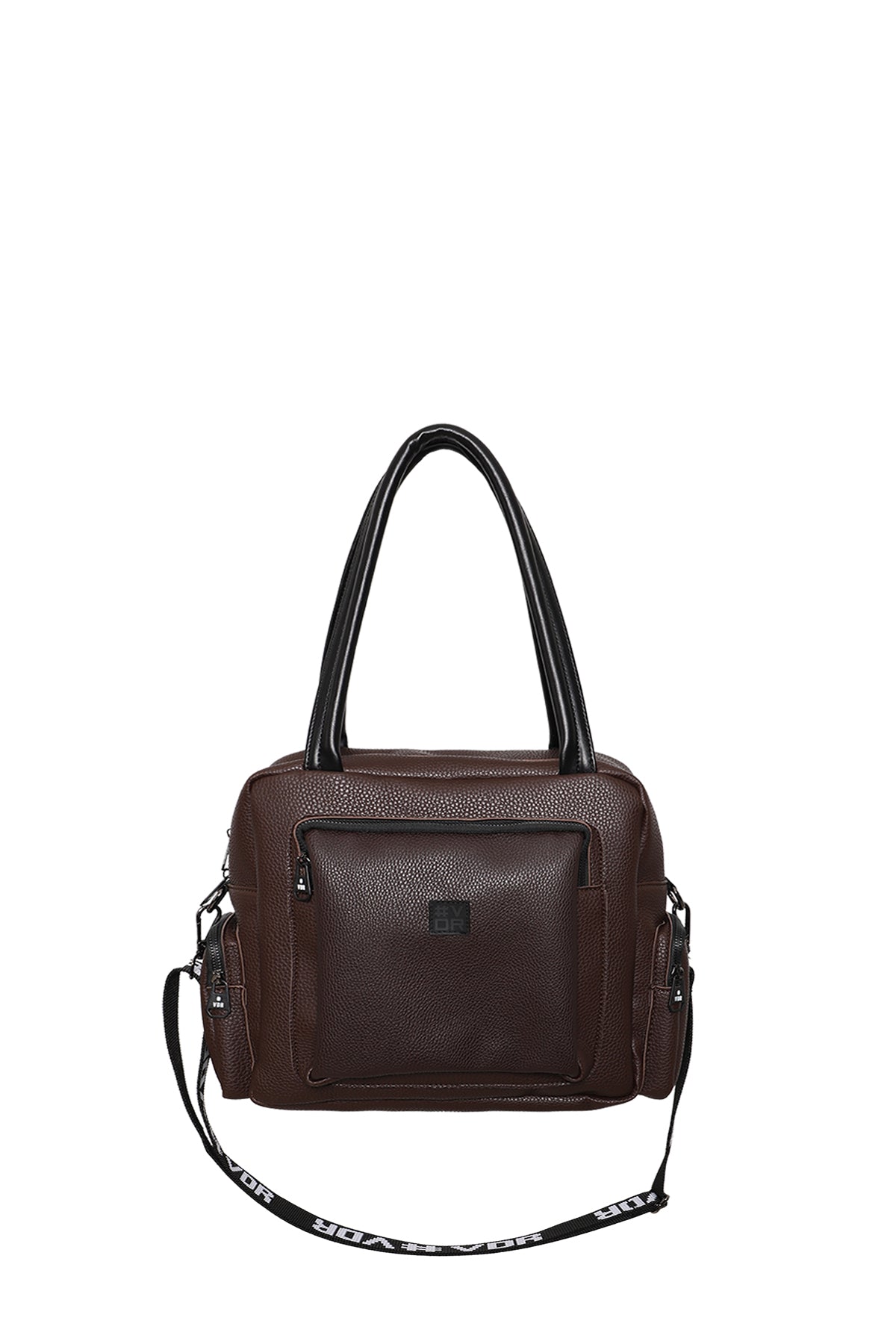 Brown Faux Leather Bag Porto22