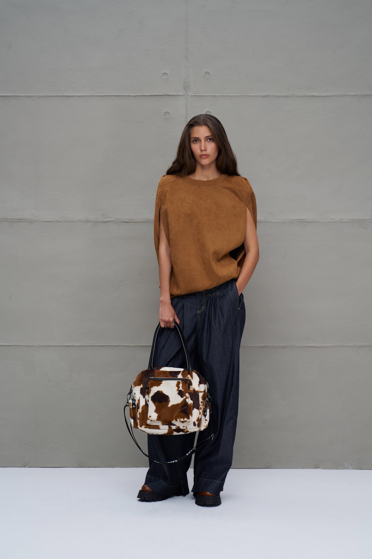 Off White Brown Bag Porto23