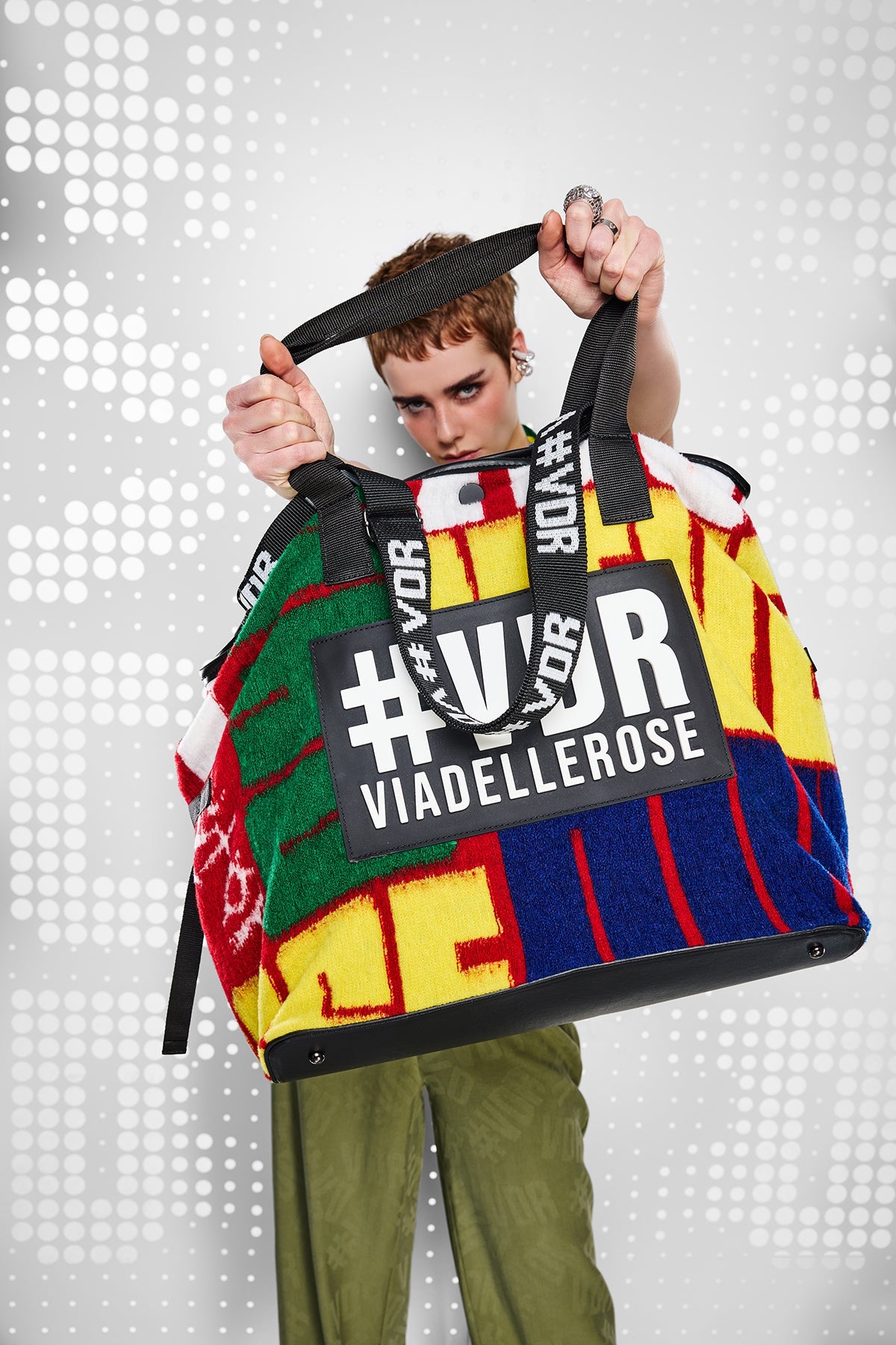 Multicolor Rosso Bag Rambo