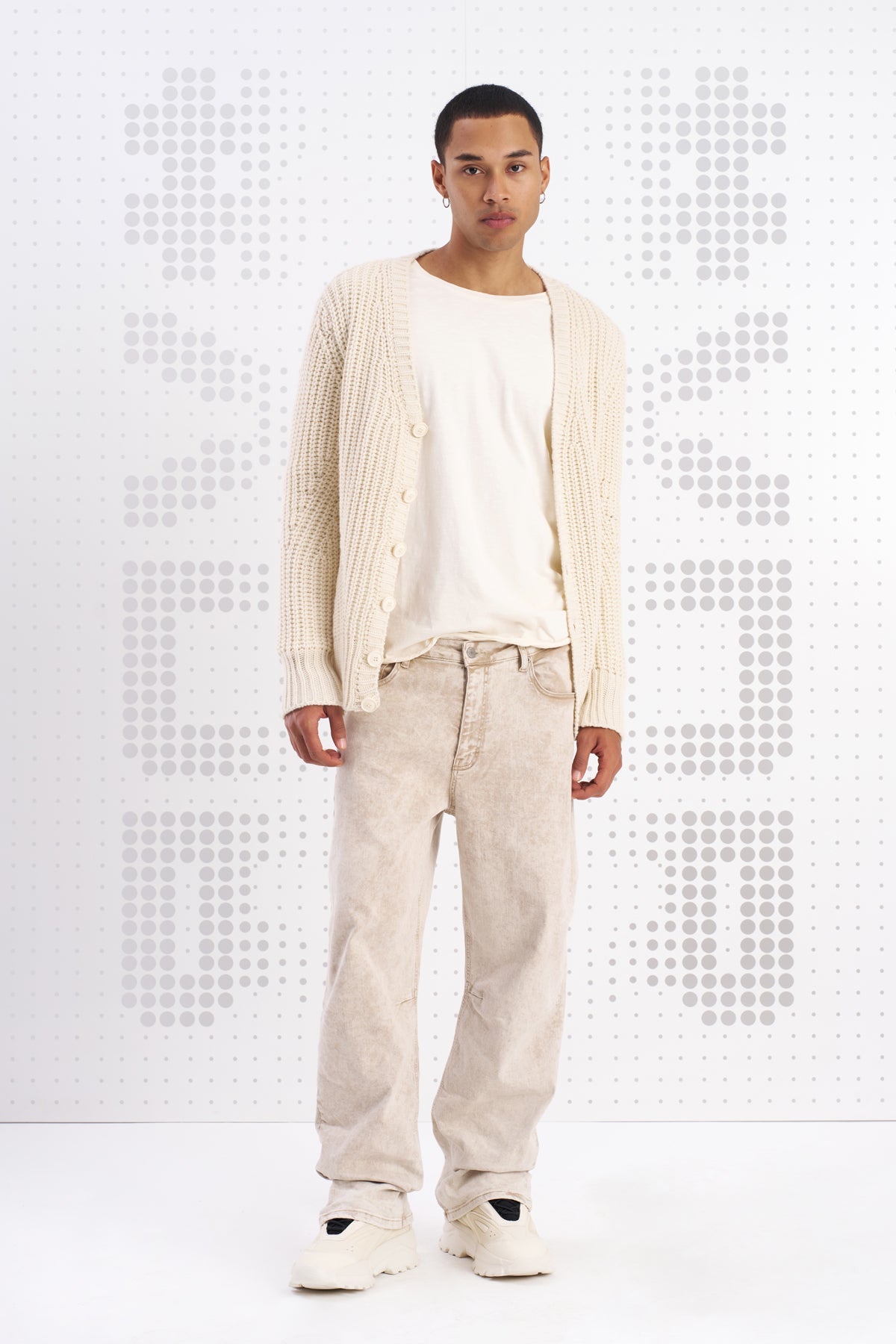 Beige Cardigan Taormina