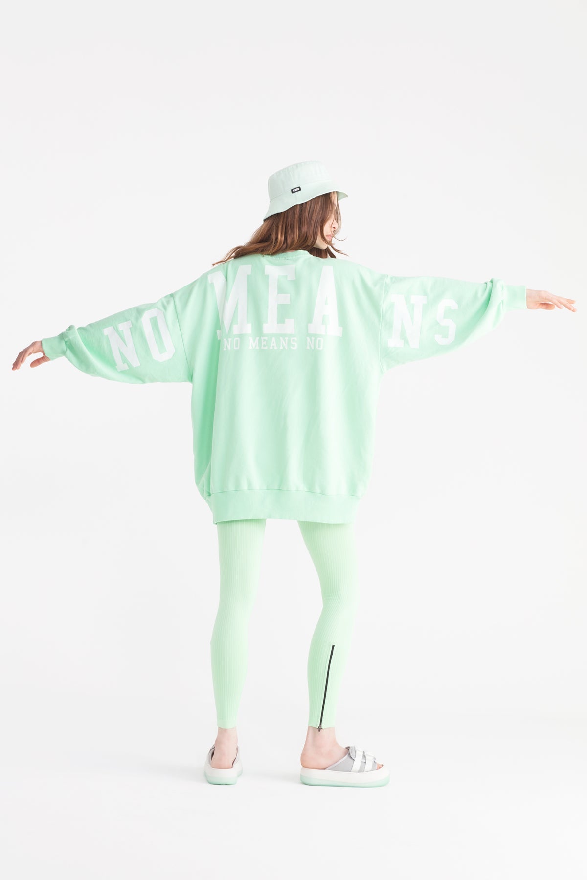 Verde Pastello Sw-shirt 11377