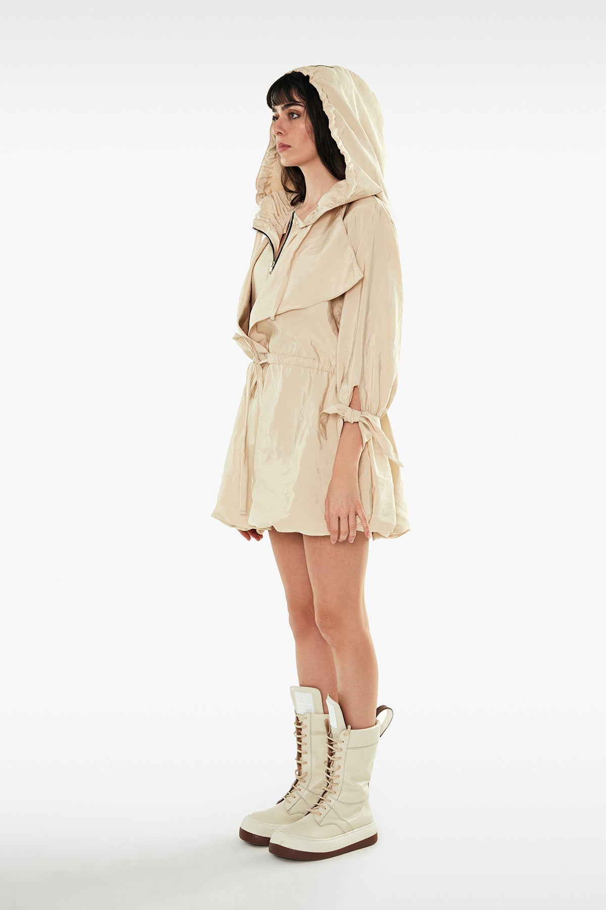Beige Dress 11508