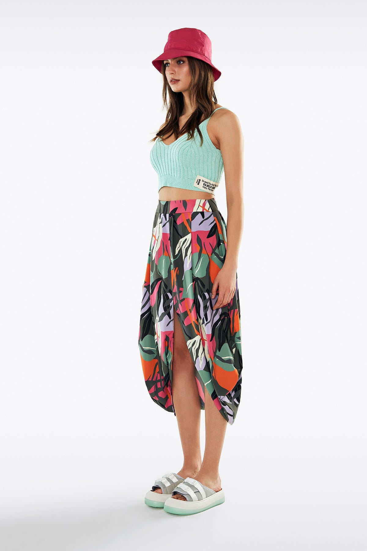 Multi Color Skirt 11539