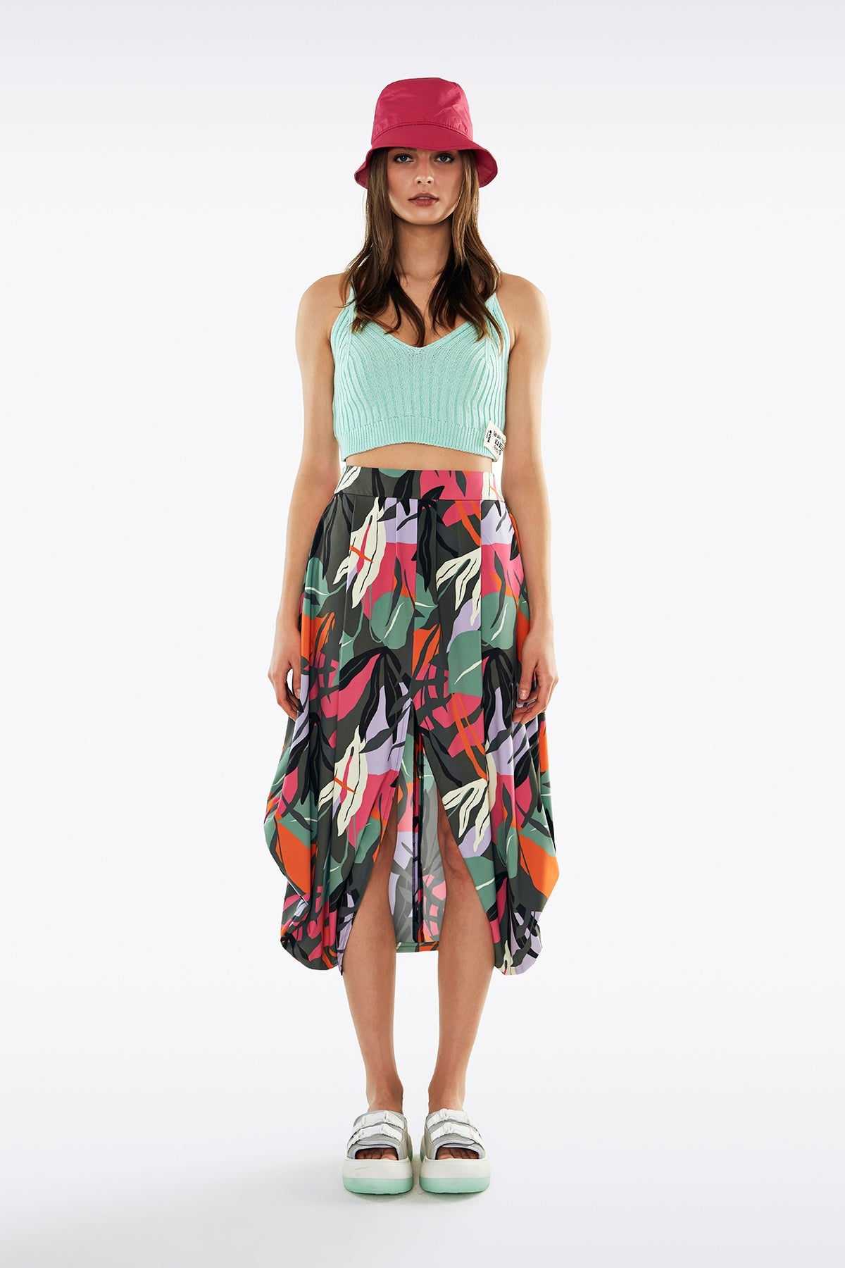 Multi Color Skirt 11539