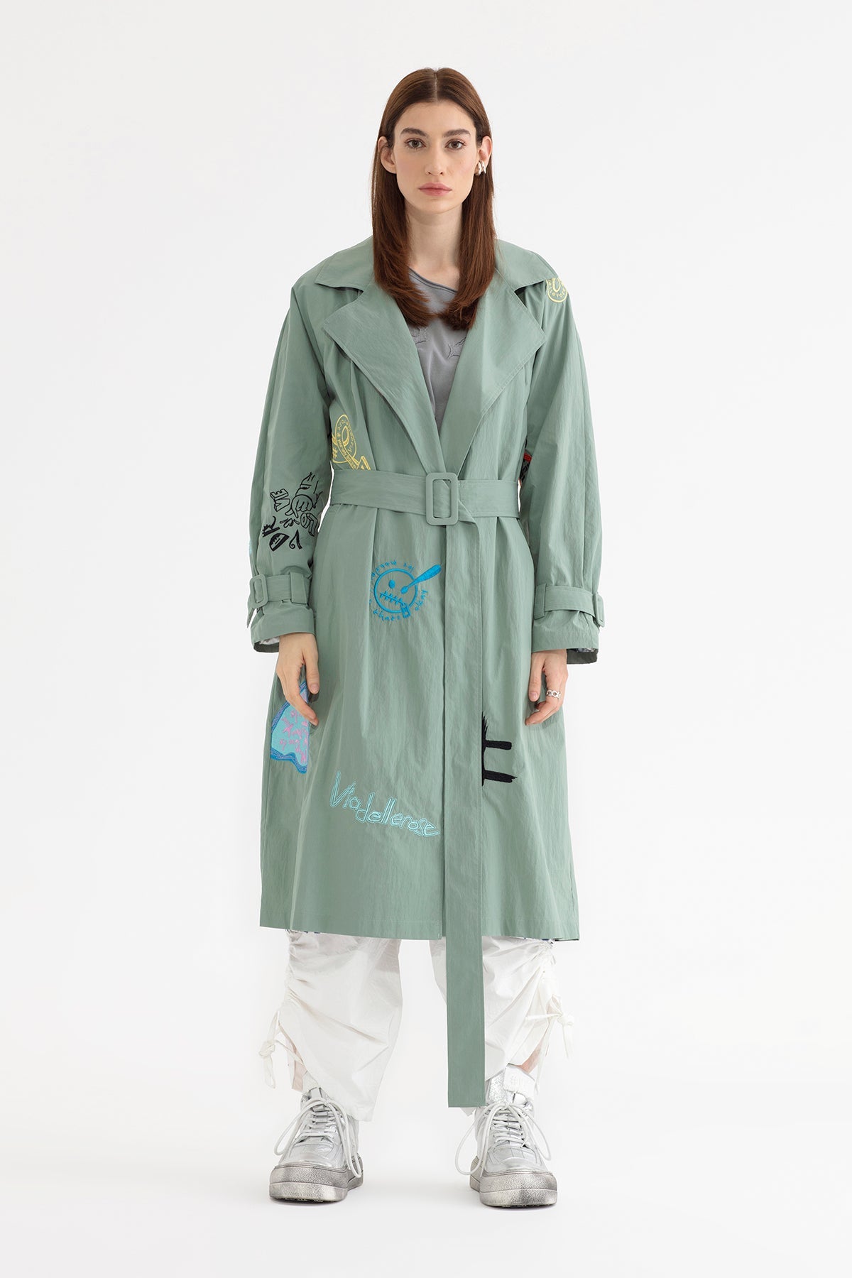 Salvia Trench Coat 13032