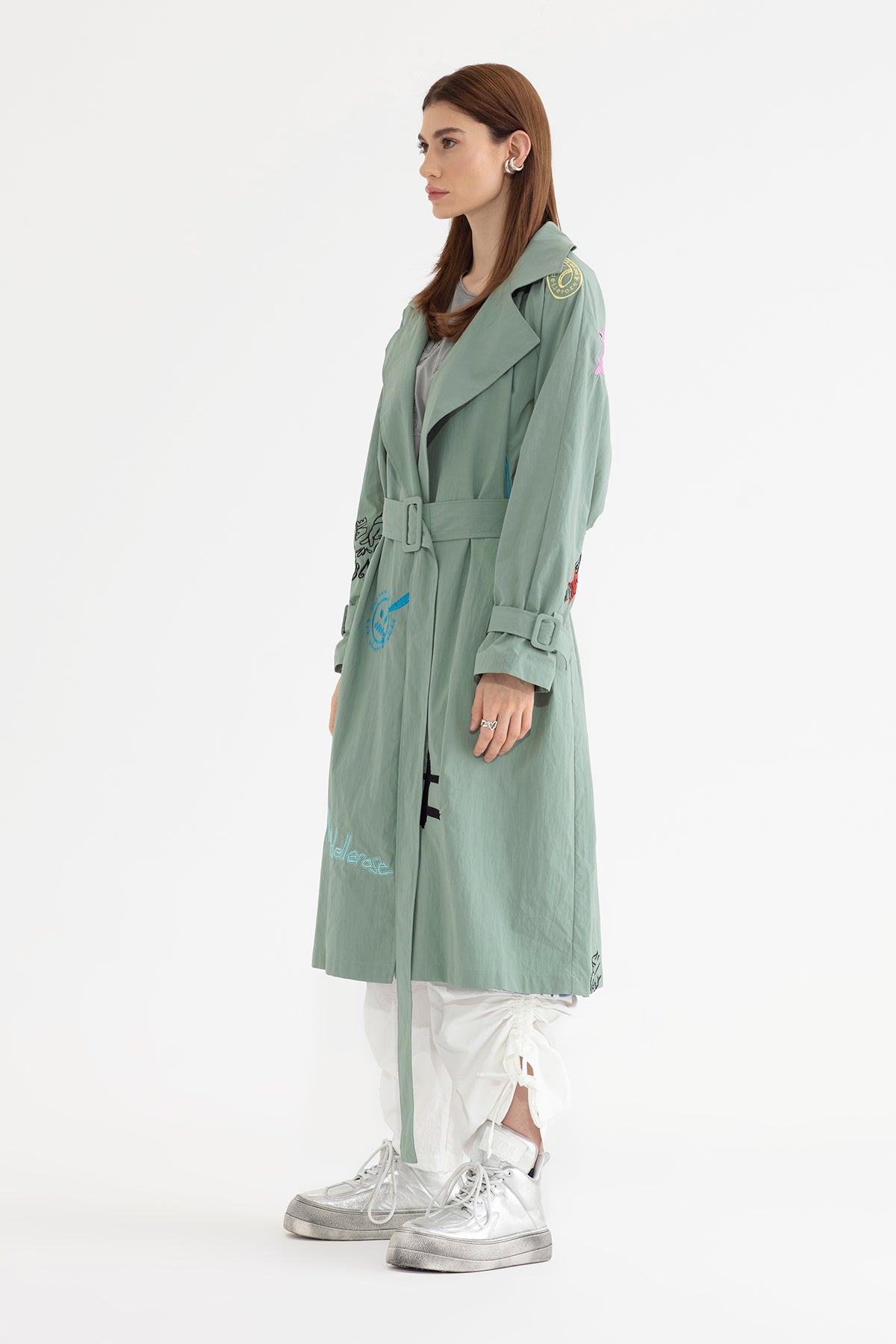 Salvia Trench Coat 13032