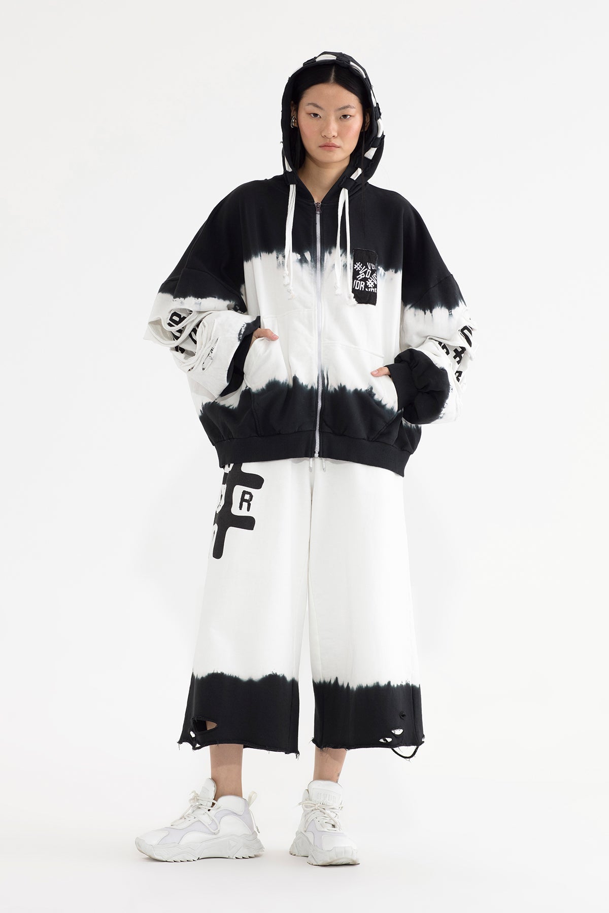 Nero Off White Sw-shirt 13130