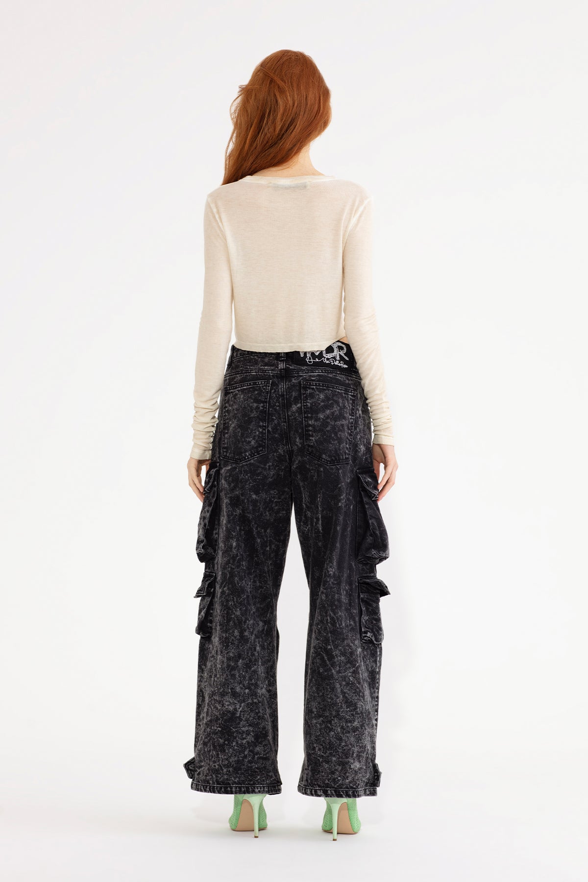 Beige L S T-shirt 13225