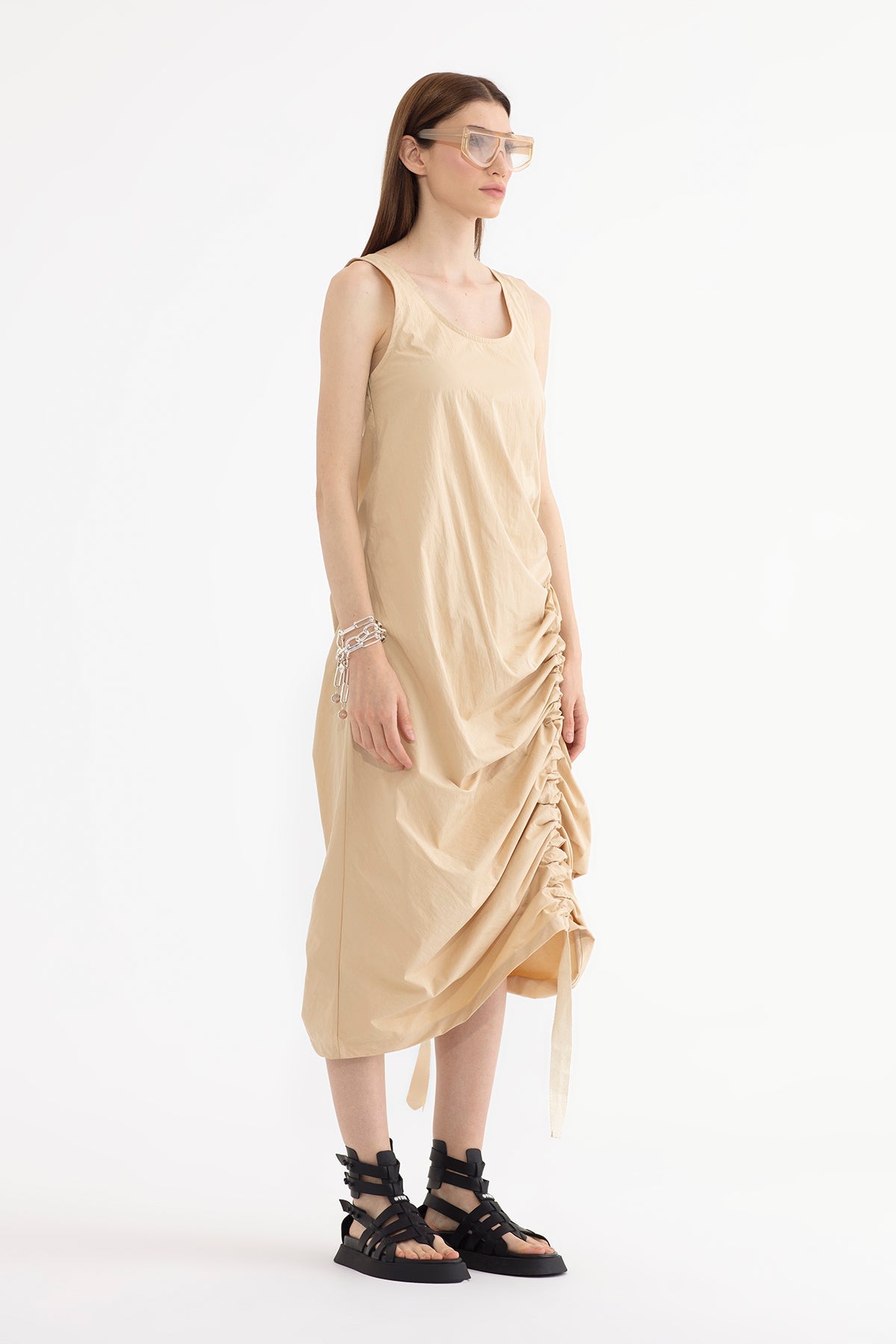 Beige Dress 13248