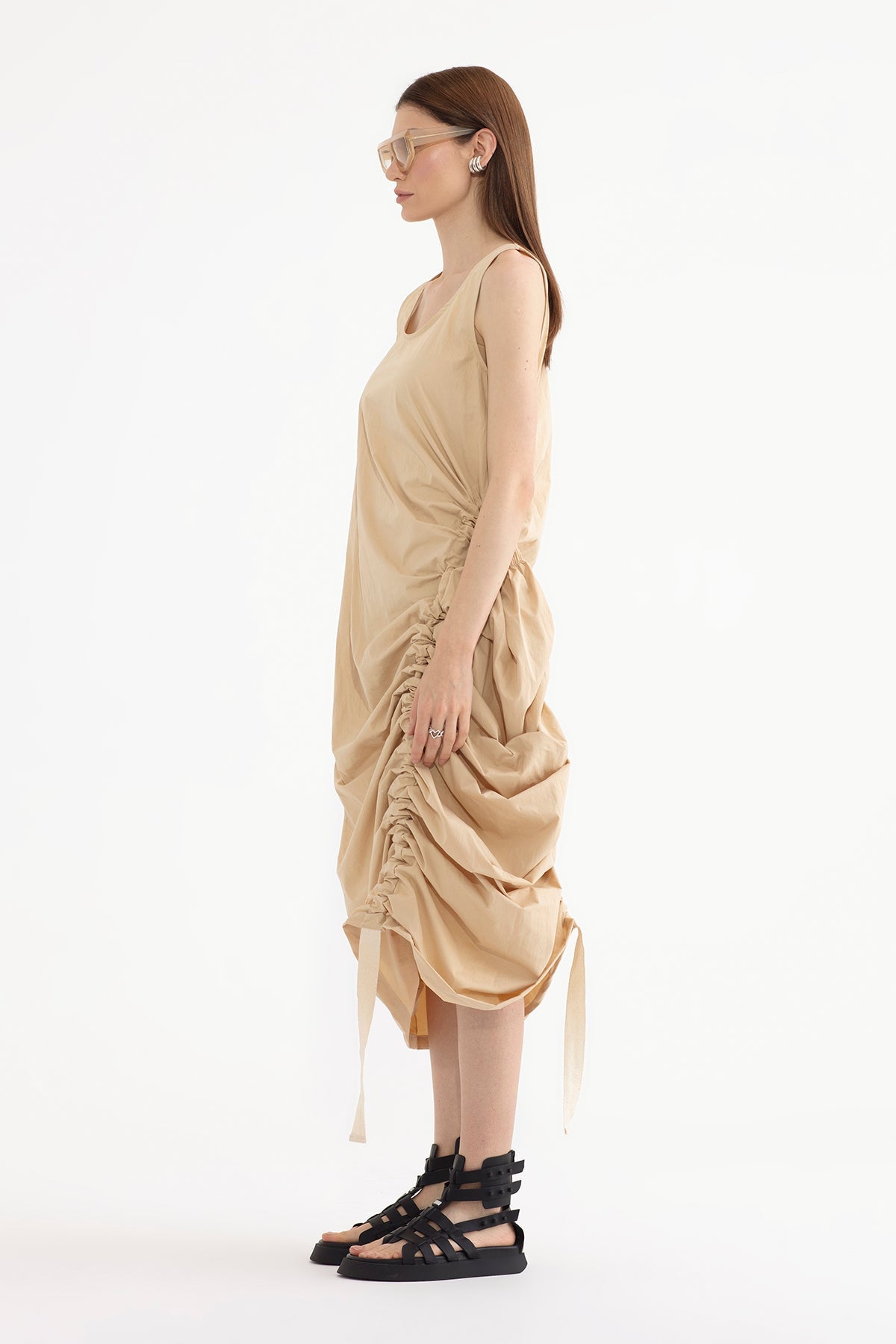 Beige Dress 13248