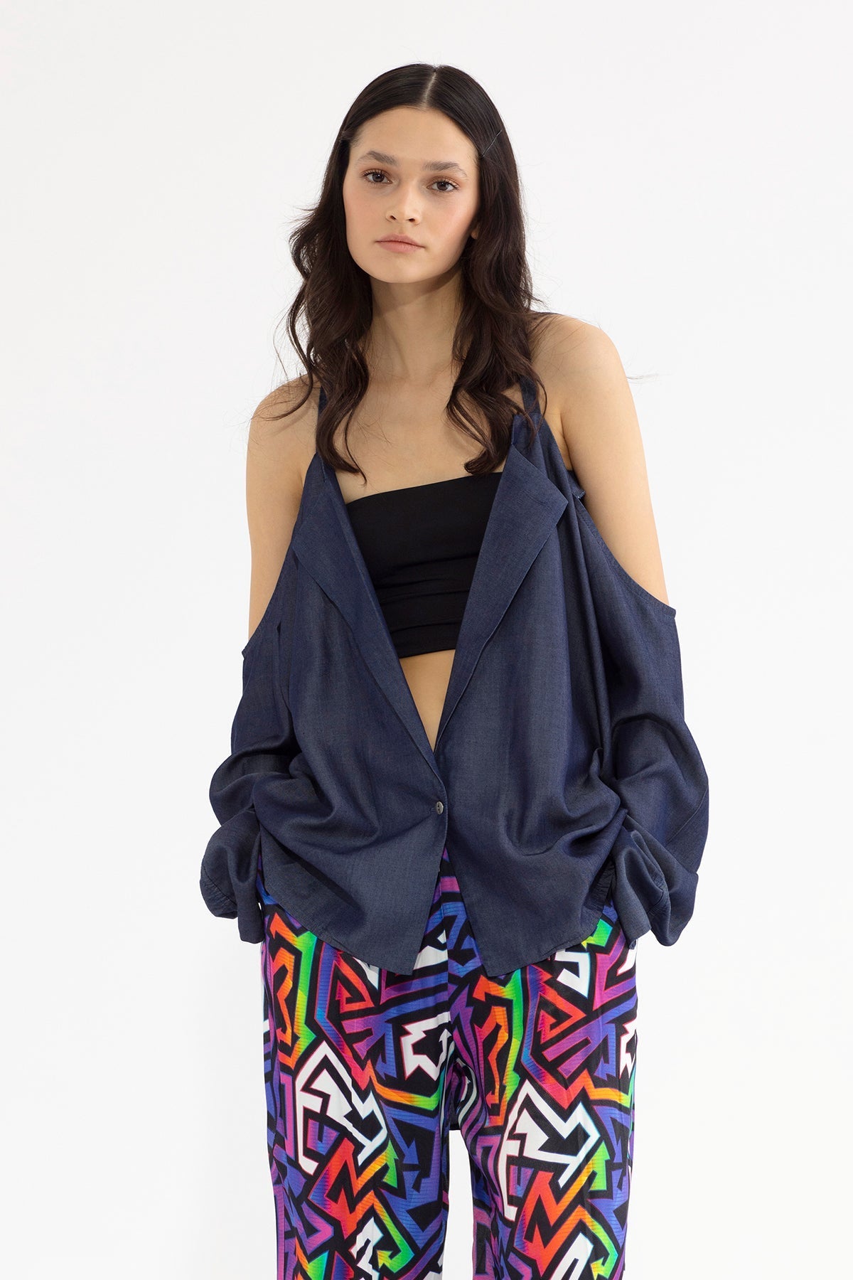 Blu Bluse 13290
