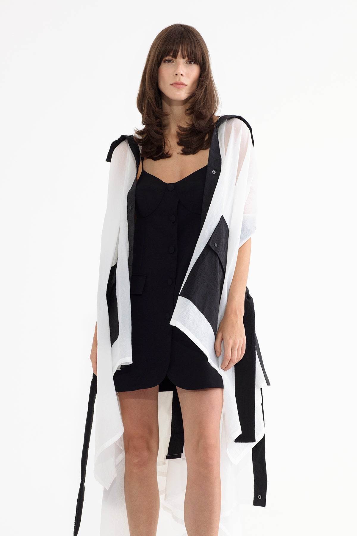 Off White Nero Wind Coat 13390