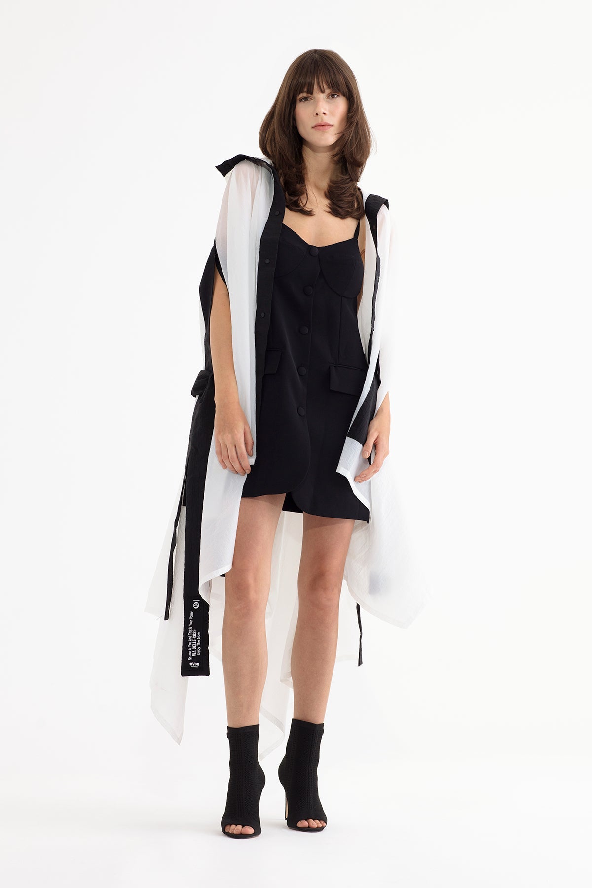 Off White Nero Wind Coat 13390