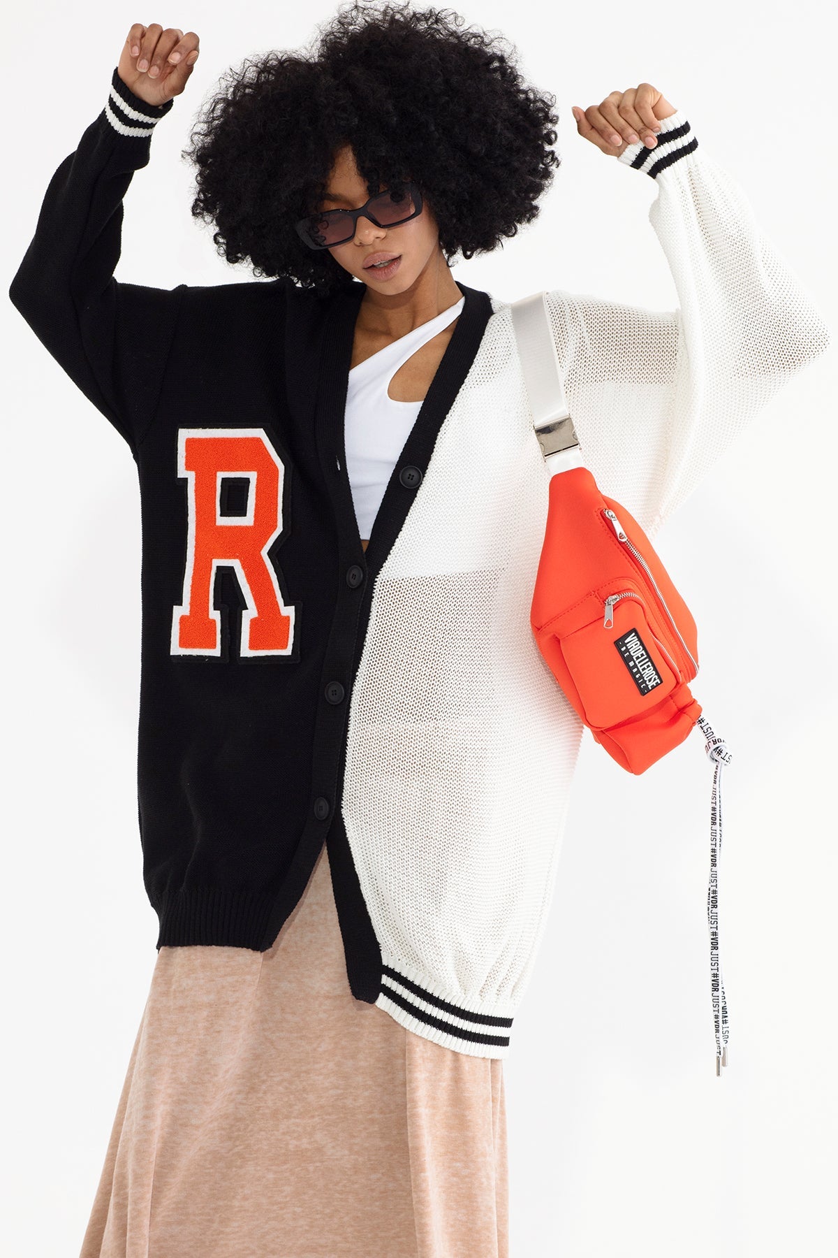 Nero Off White Cardigan 13391