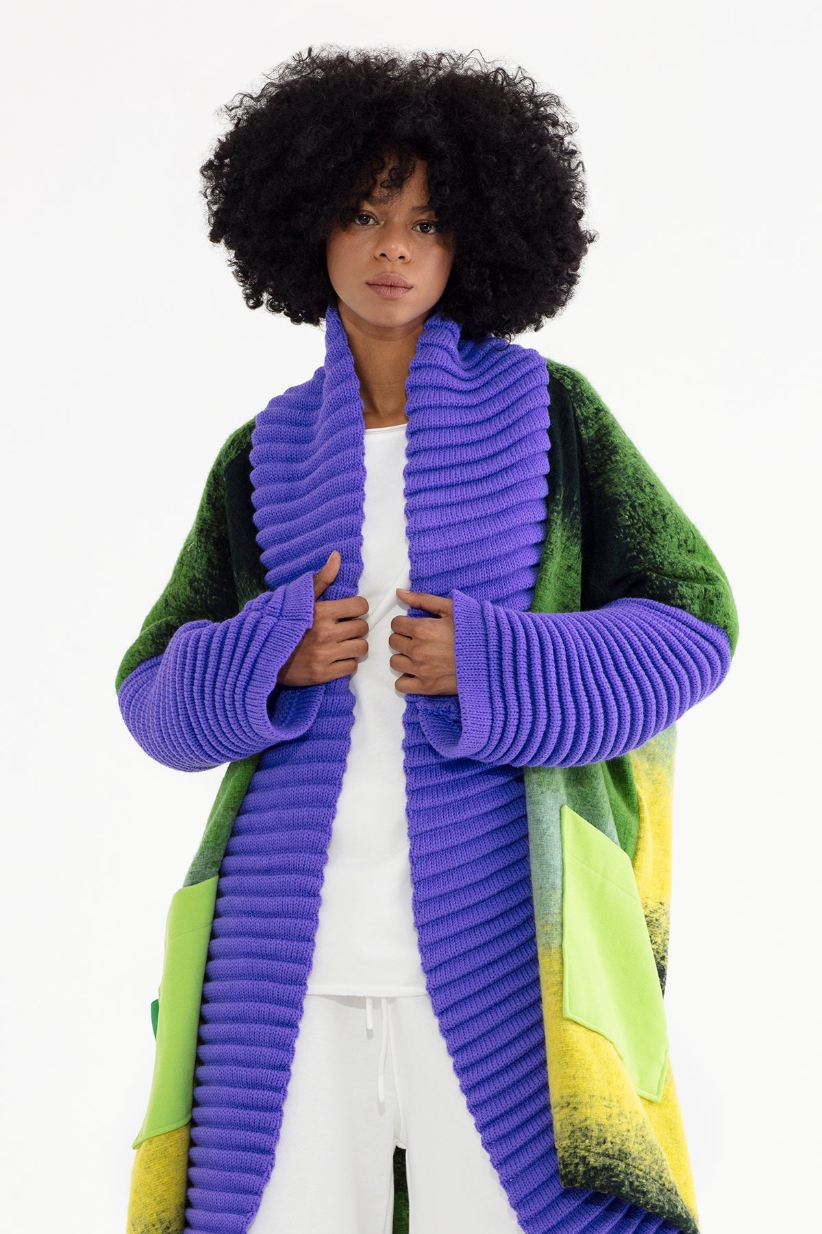 Multi Color Cardigan 13447