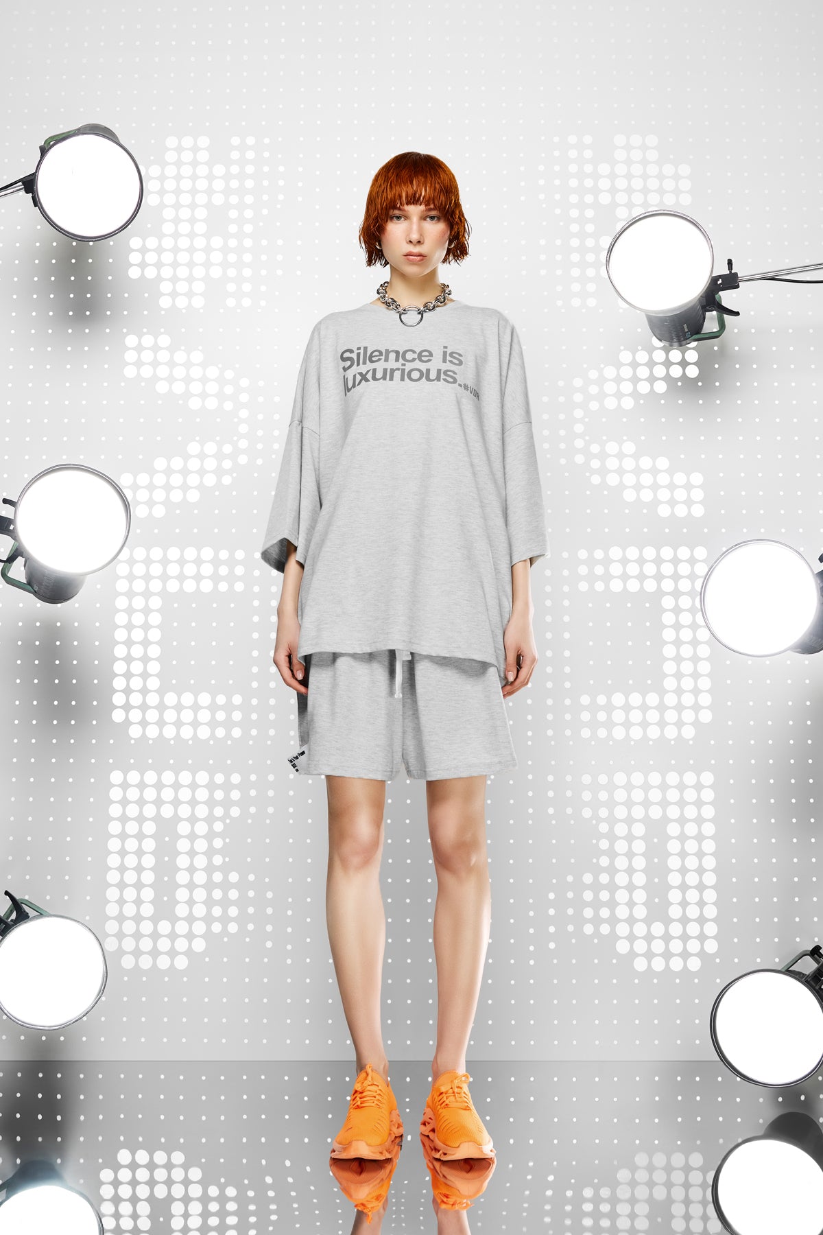 G. Melange T-shirt 15004