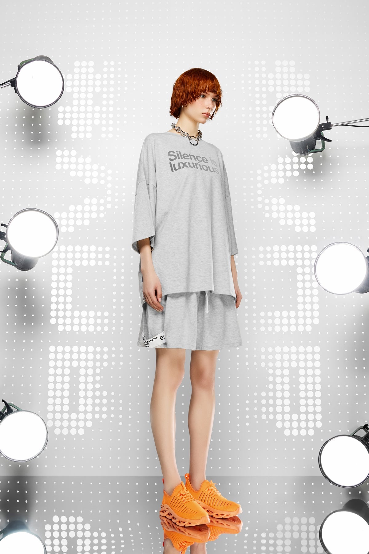 G. Melange T-shirt 15004