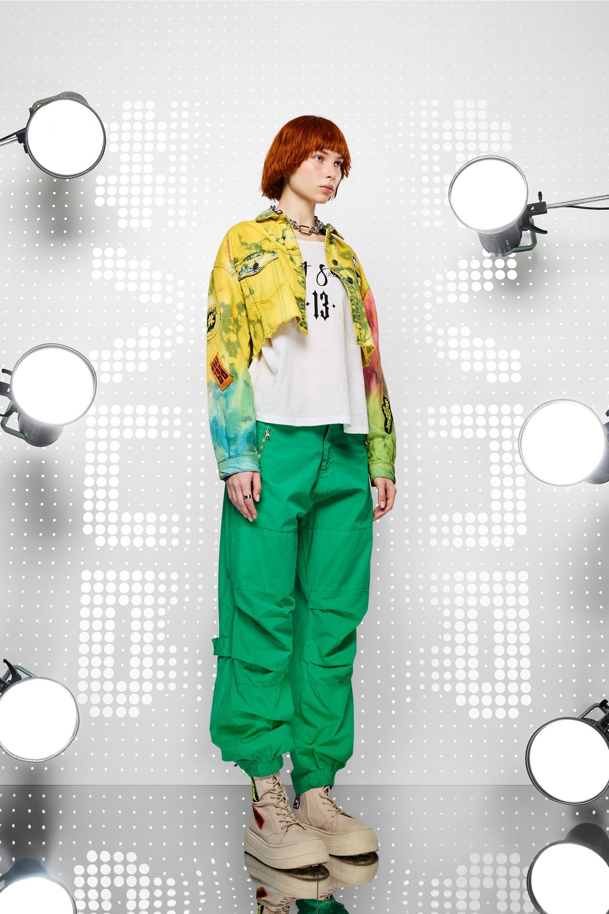 Multi Color Jacket 15041
