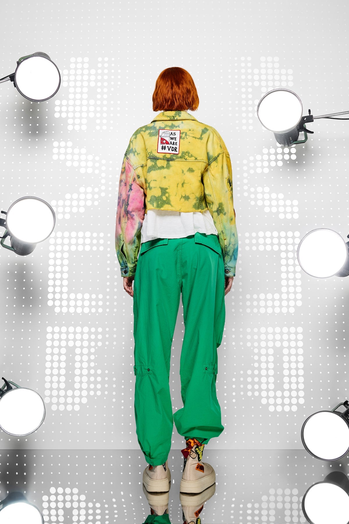 Multi Color Jacket 15041