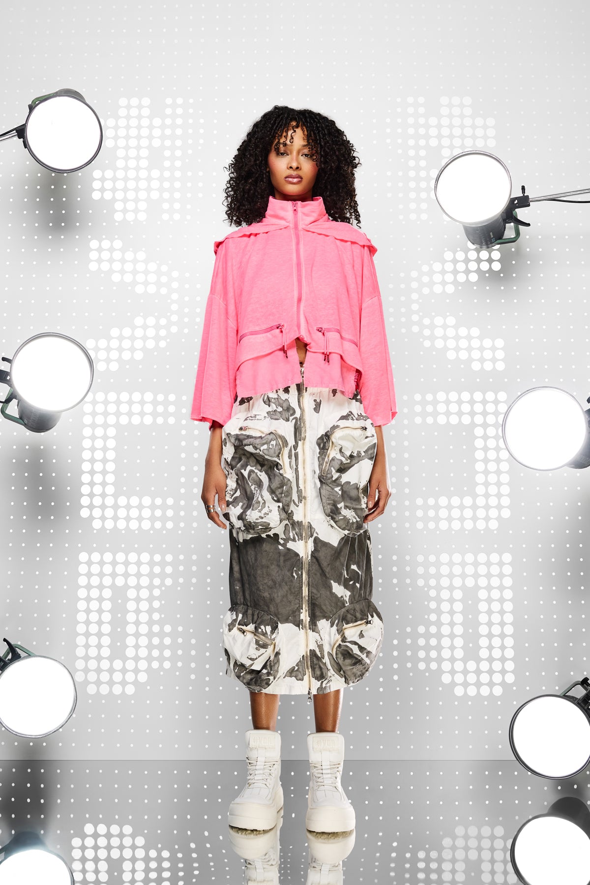 Pink Neon Sw-shirt 15156