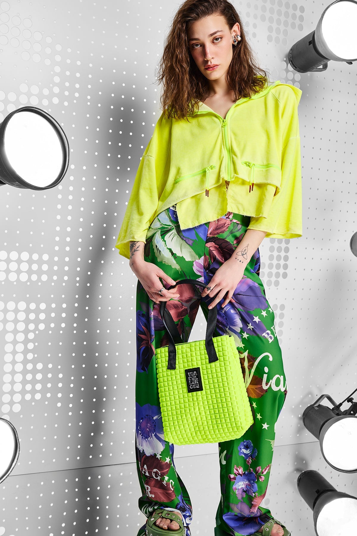 Giallo Neon Sw-shirt 15156