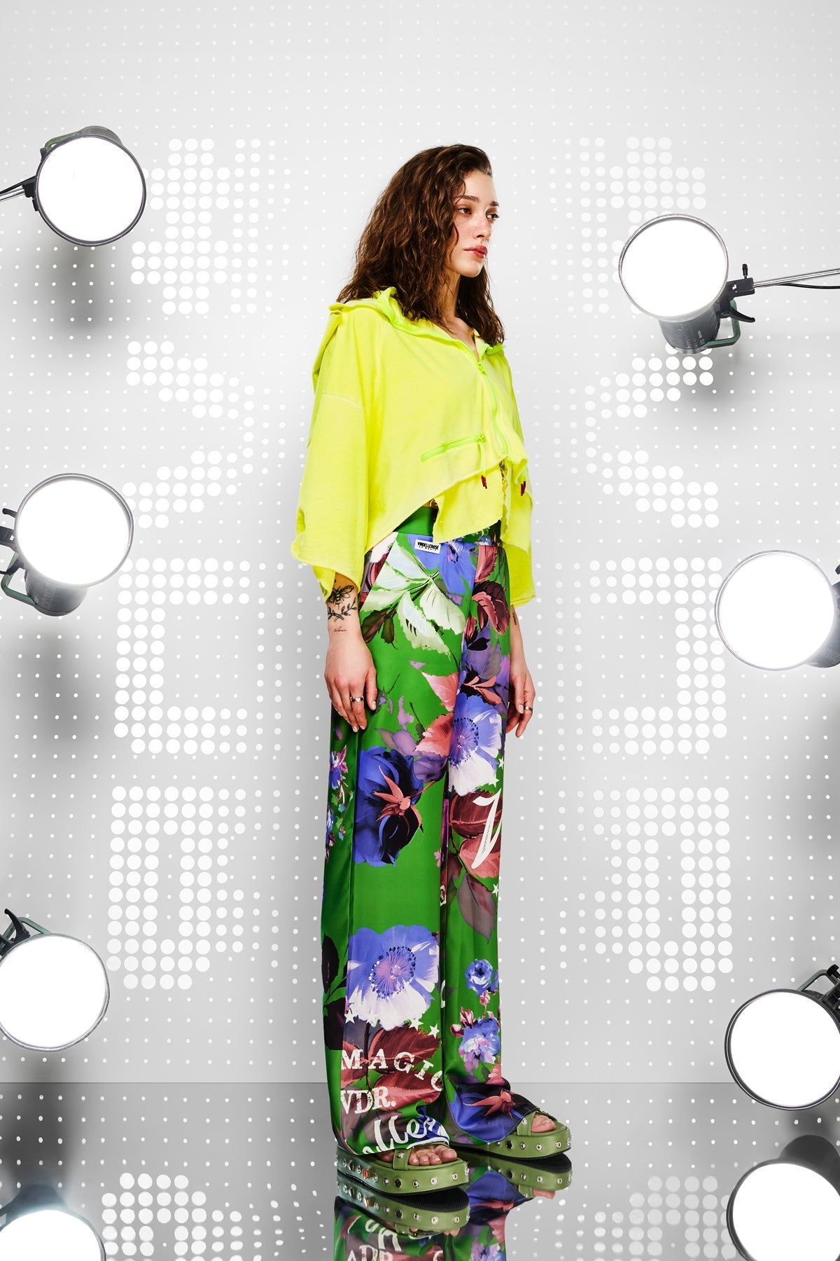 Giallo Neon Sw-shirt 15156