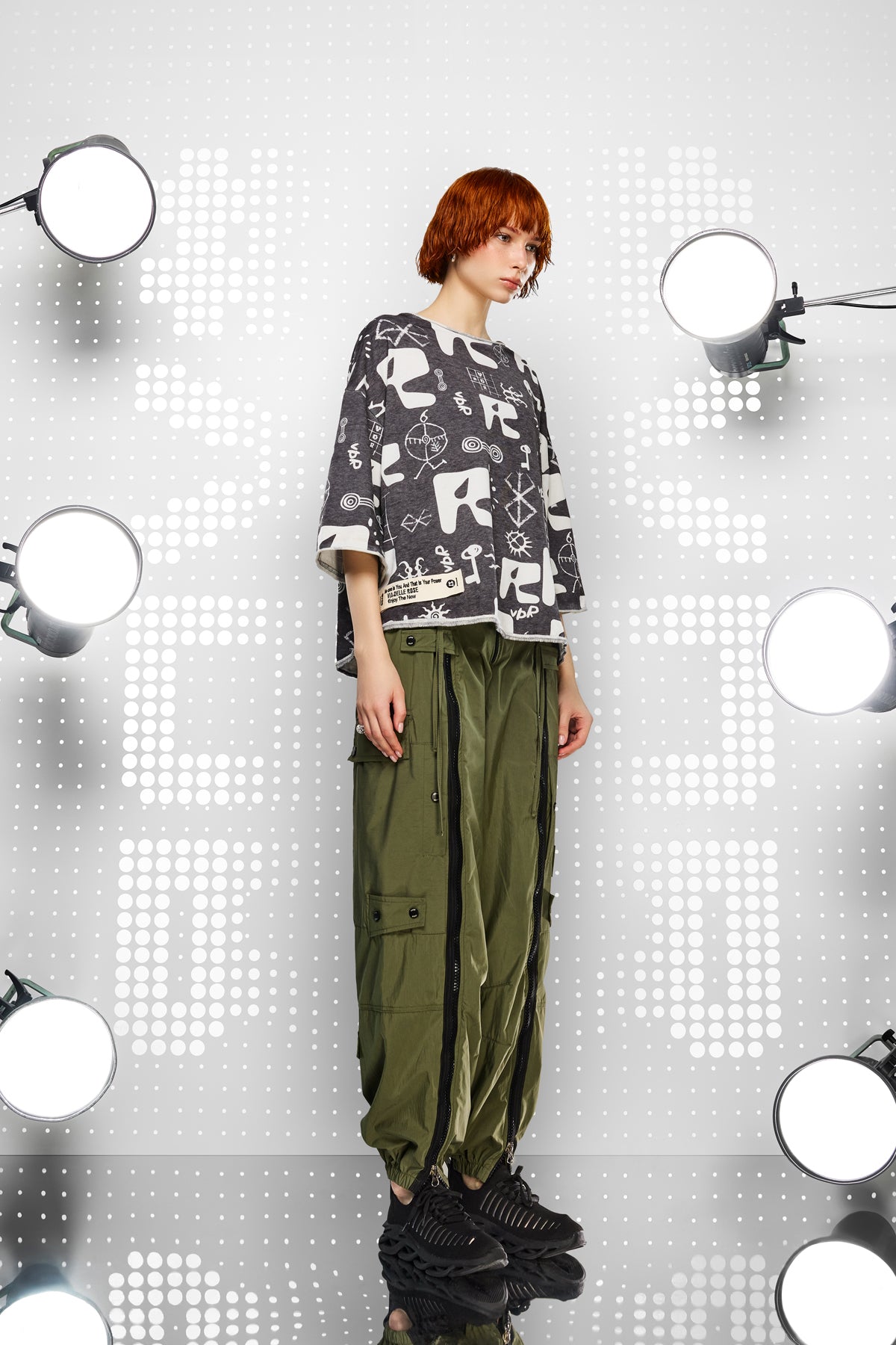 Nero Off White Sw-shirt 15163