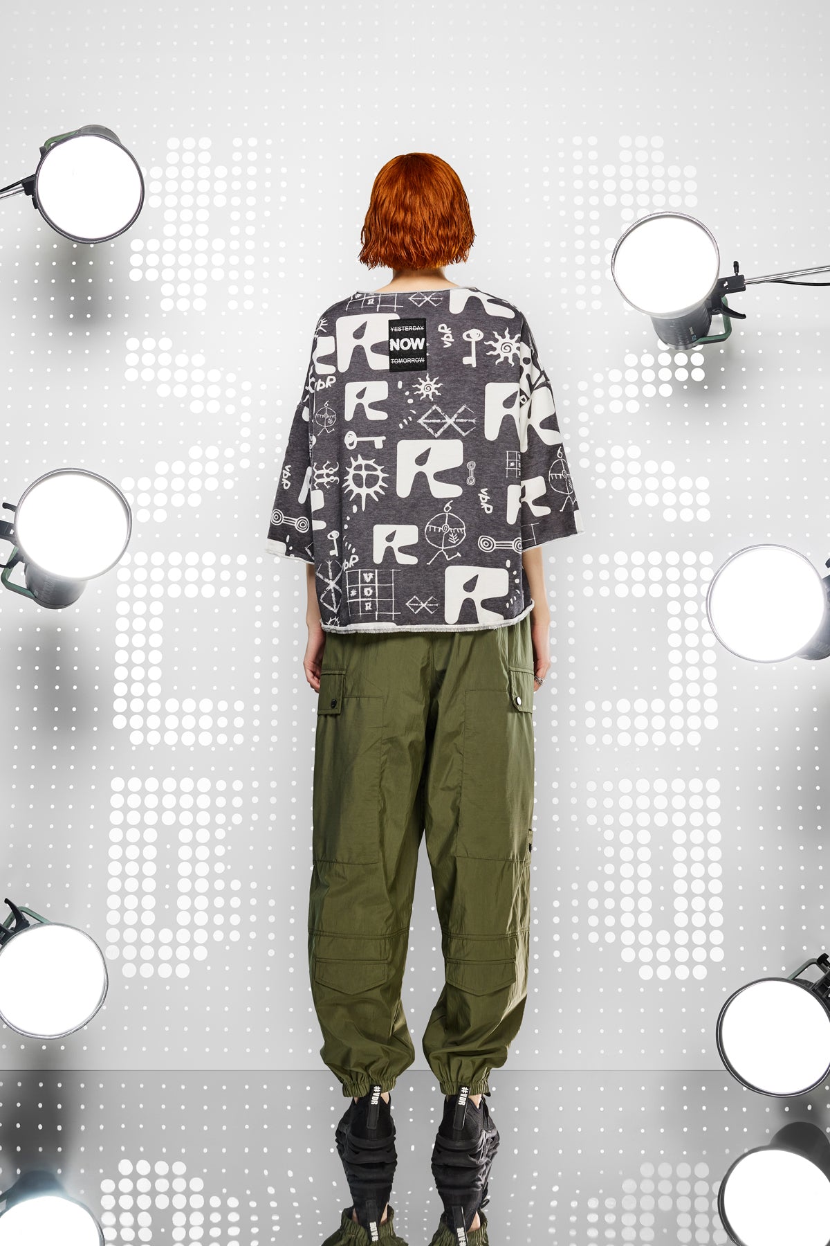 Nero Off White Sw-shirt 15163