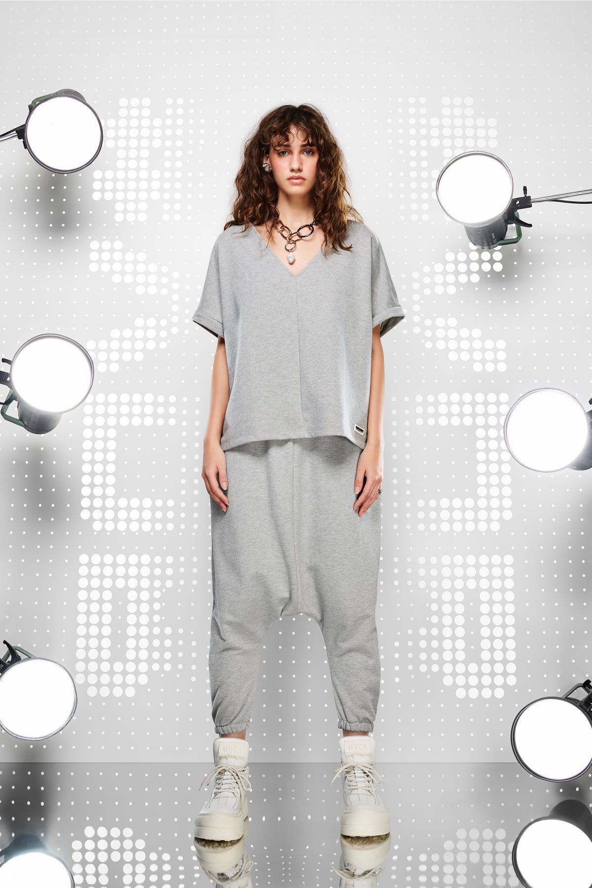 G. Melange Sw-shirt 15190