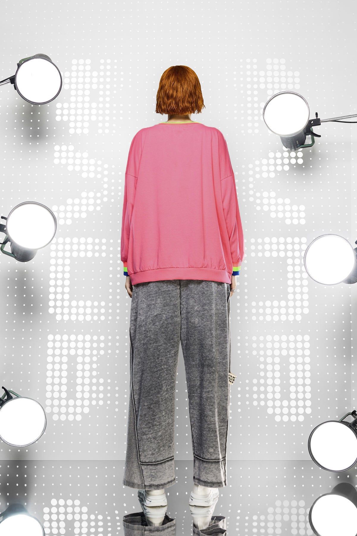 Pink L S T-shirt 15201