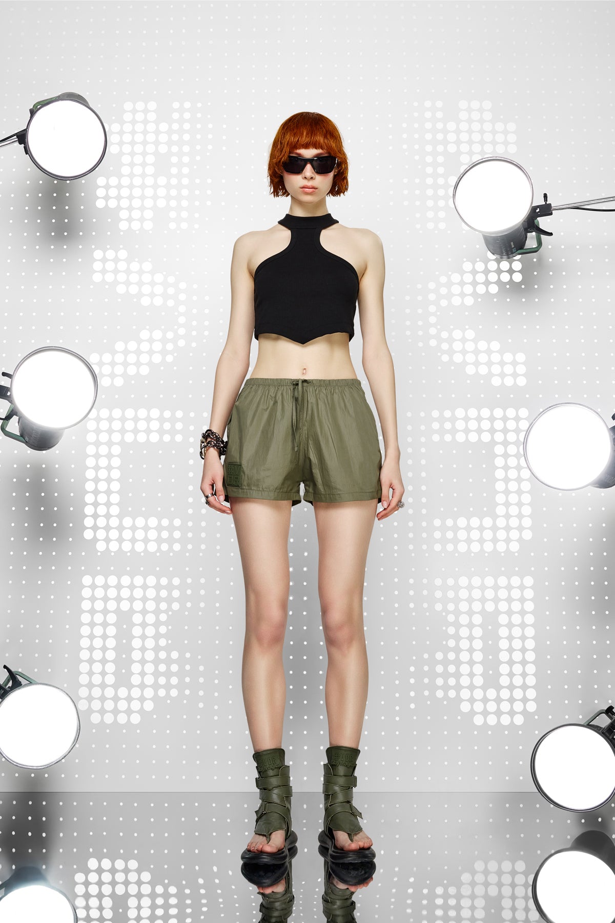 Kaki Shorts 15217