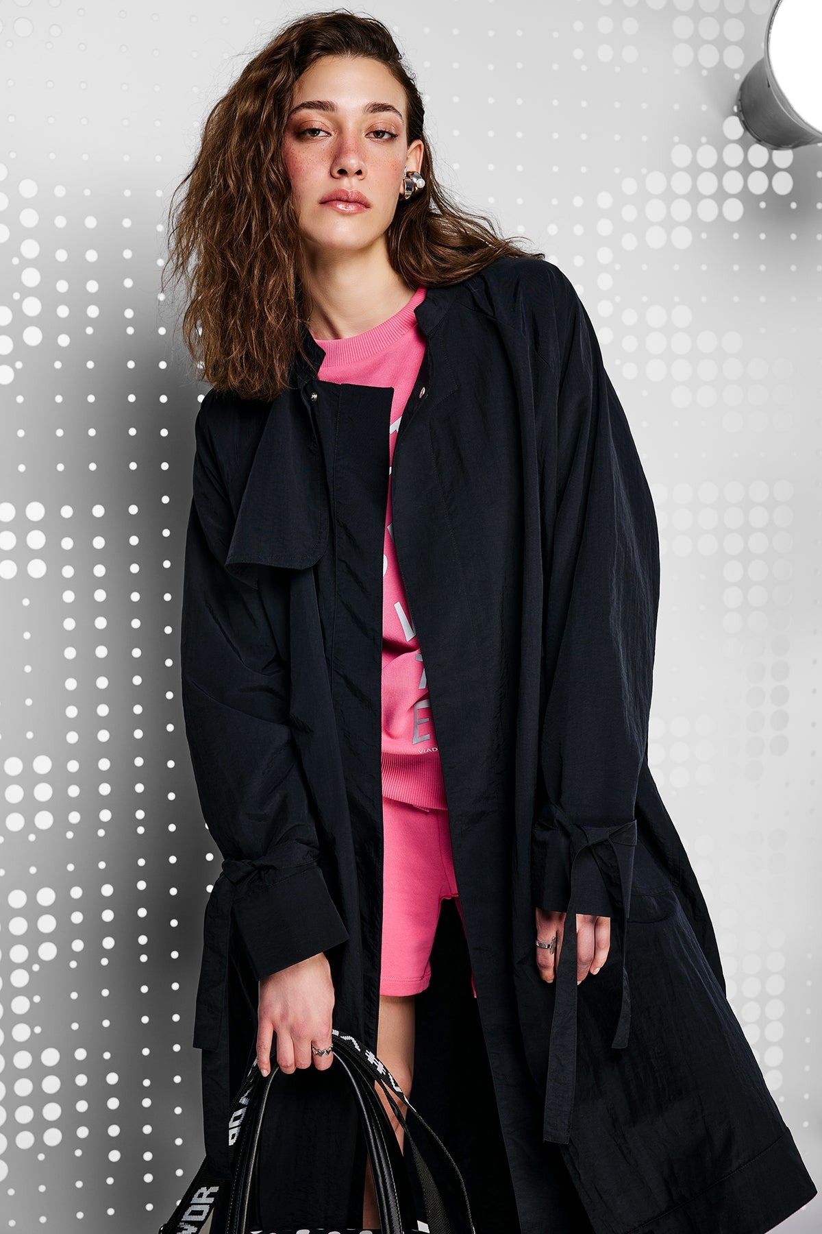 Nero Trench Coat 15265