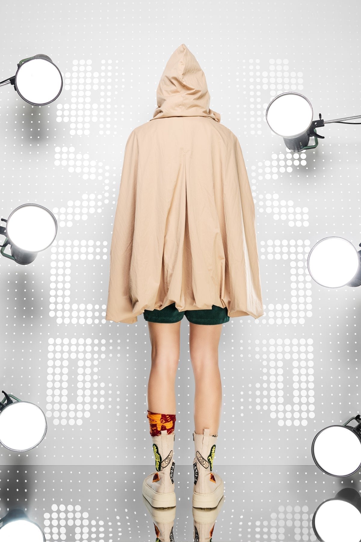 Beige Trench Coat 15268
