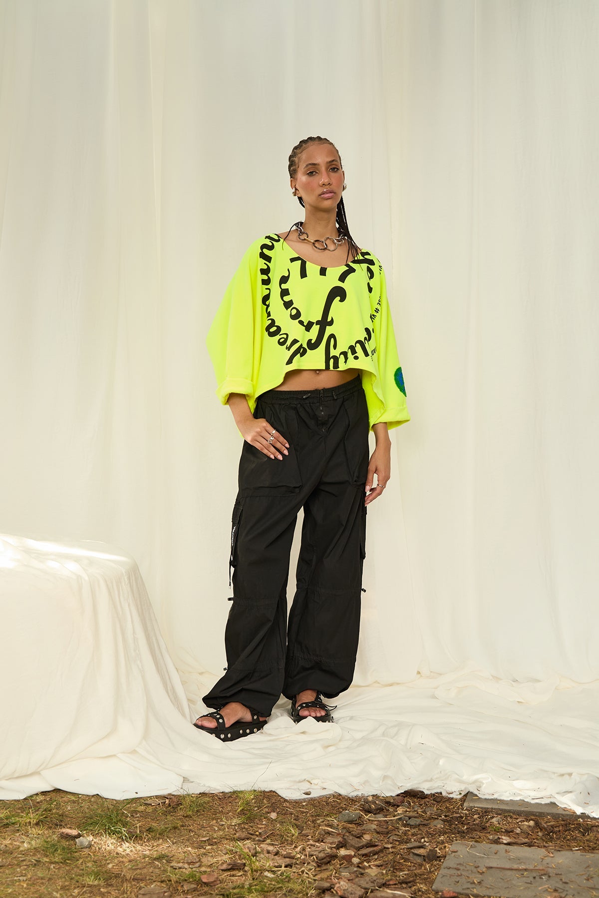 Giallo Neon Sw-shirt 15298