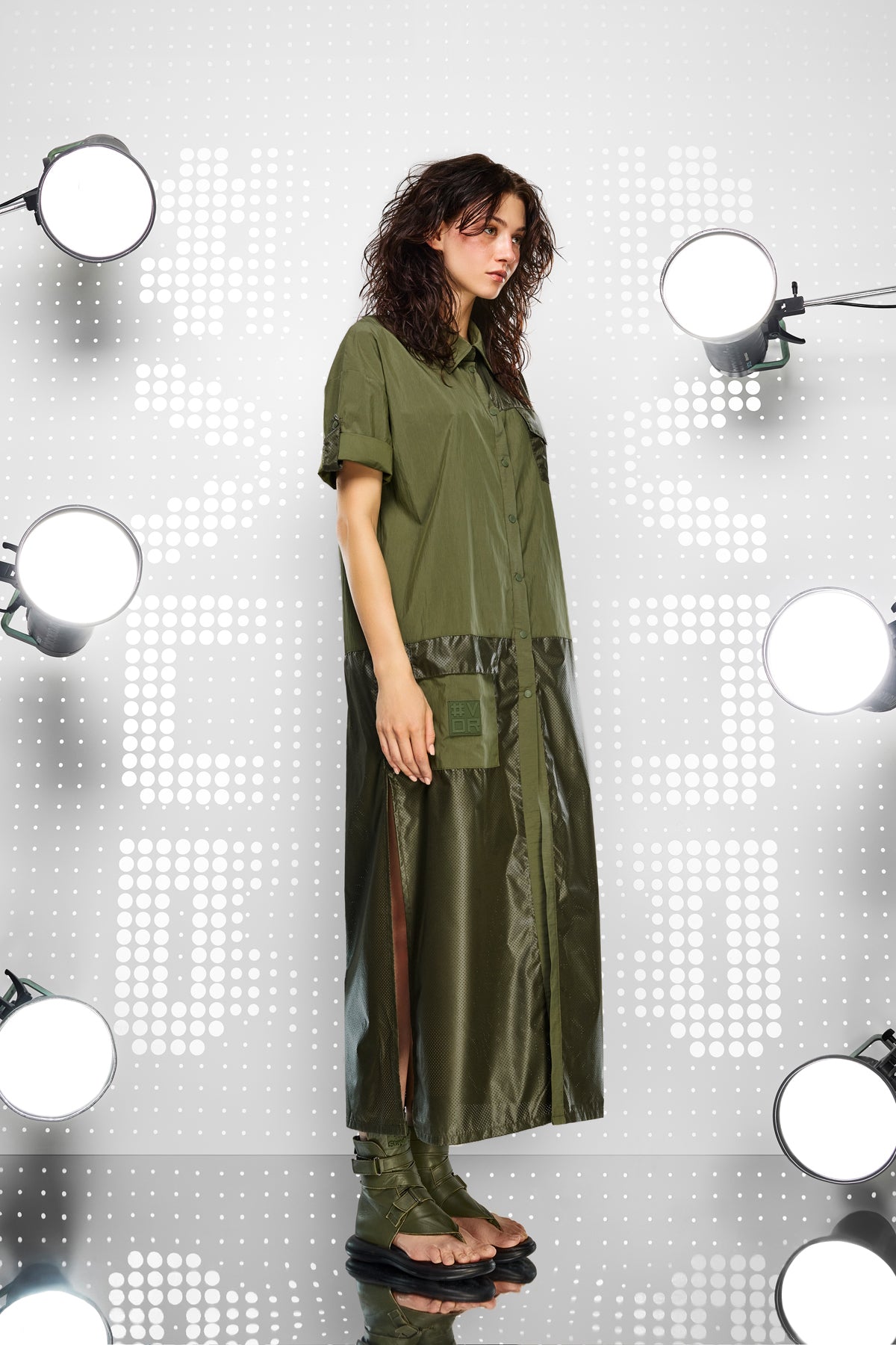 Kaki Dress 15304