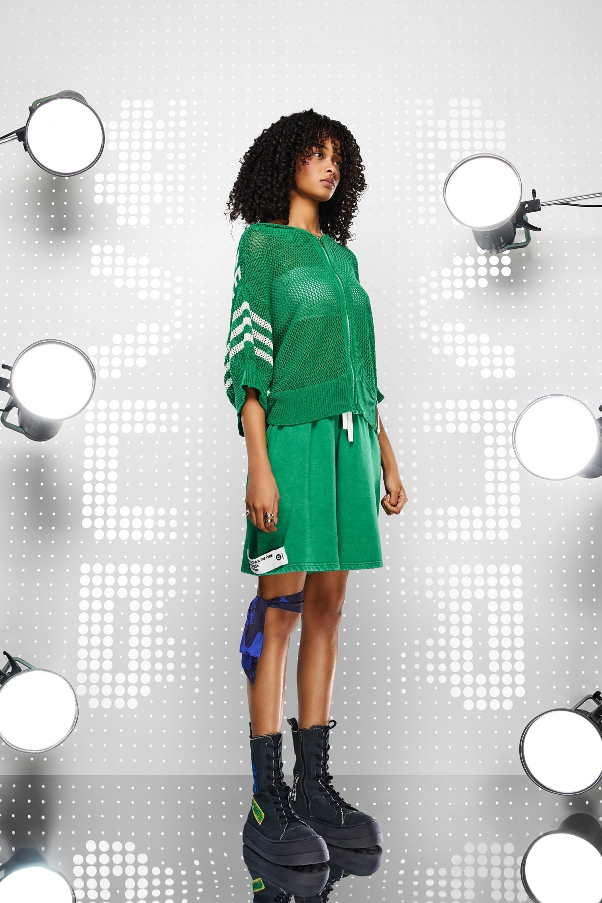 Verde Pullover 15338