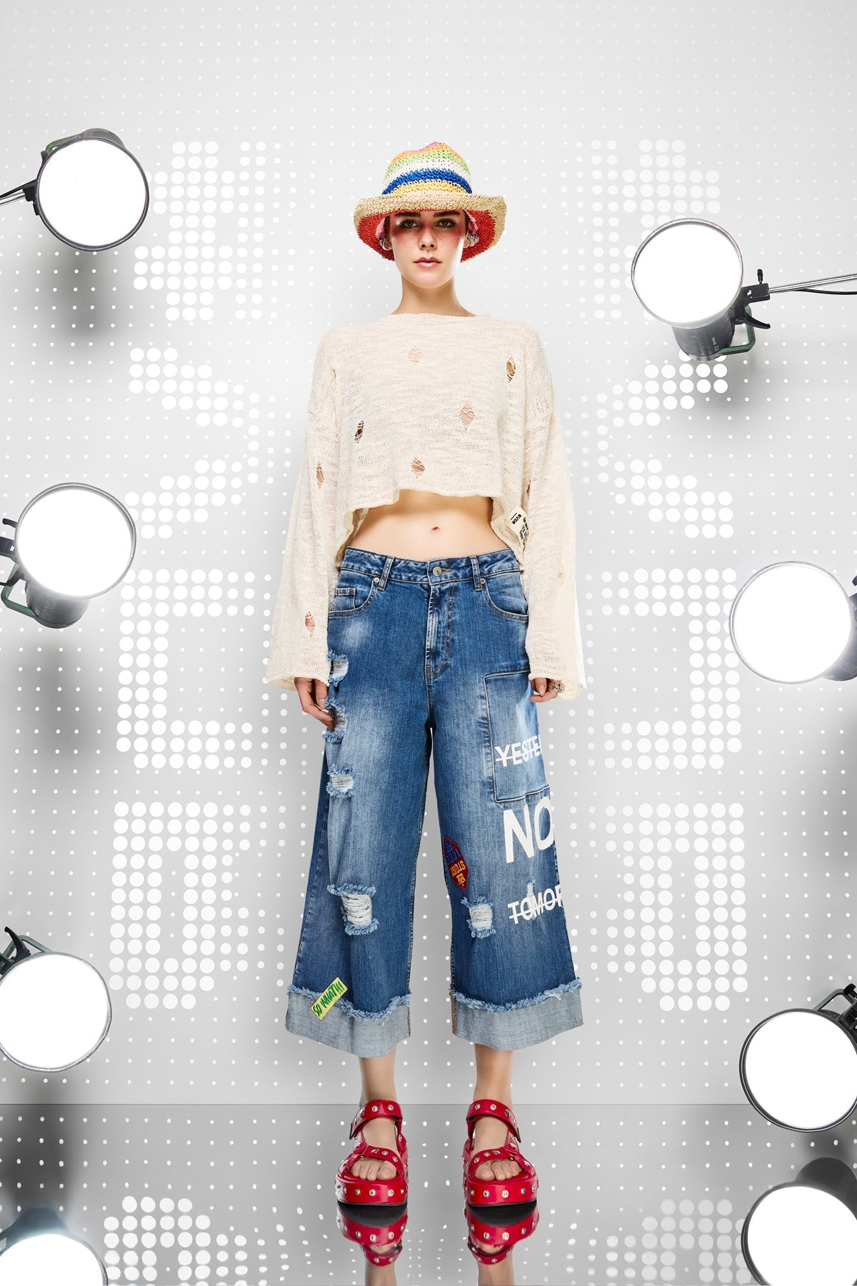 Beige Pullover 15341