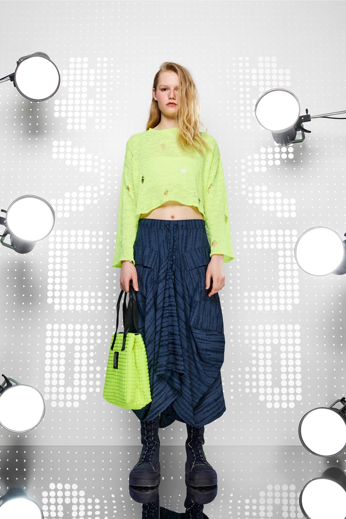 Giallo Neon Pullover 15341