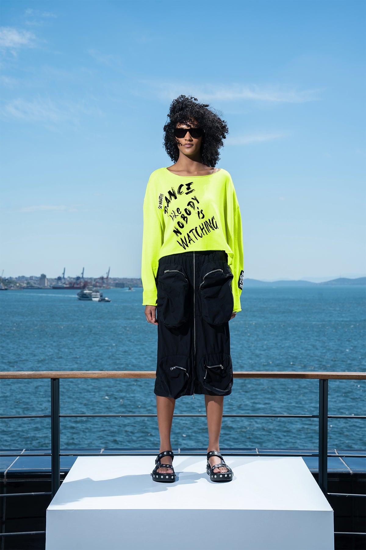 Giallo Neon Pullover 15426
