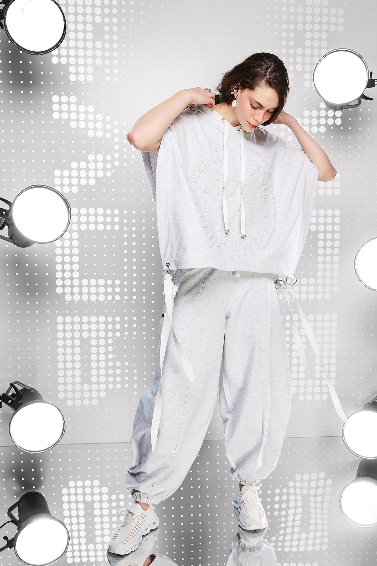 Ice Melange Pants 15432