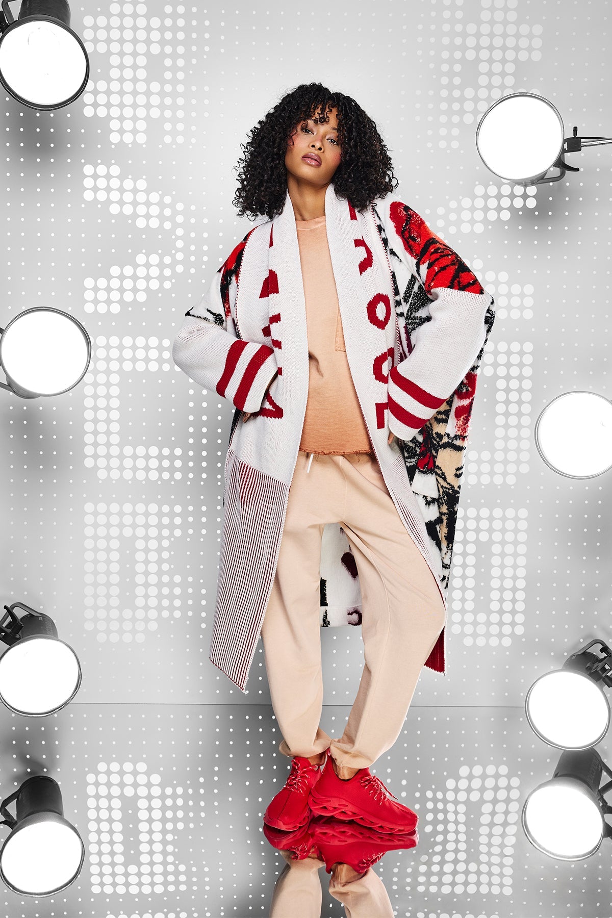 Multi Color Cardigan 15442