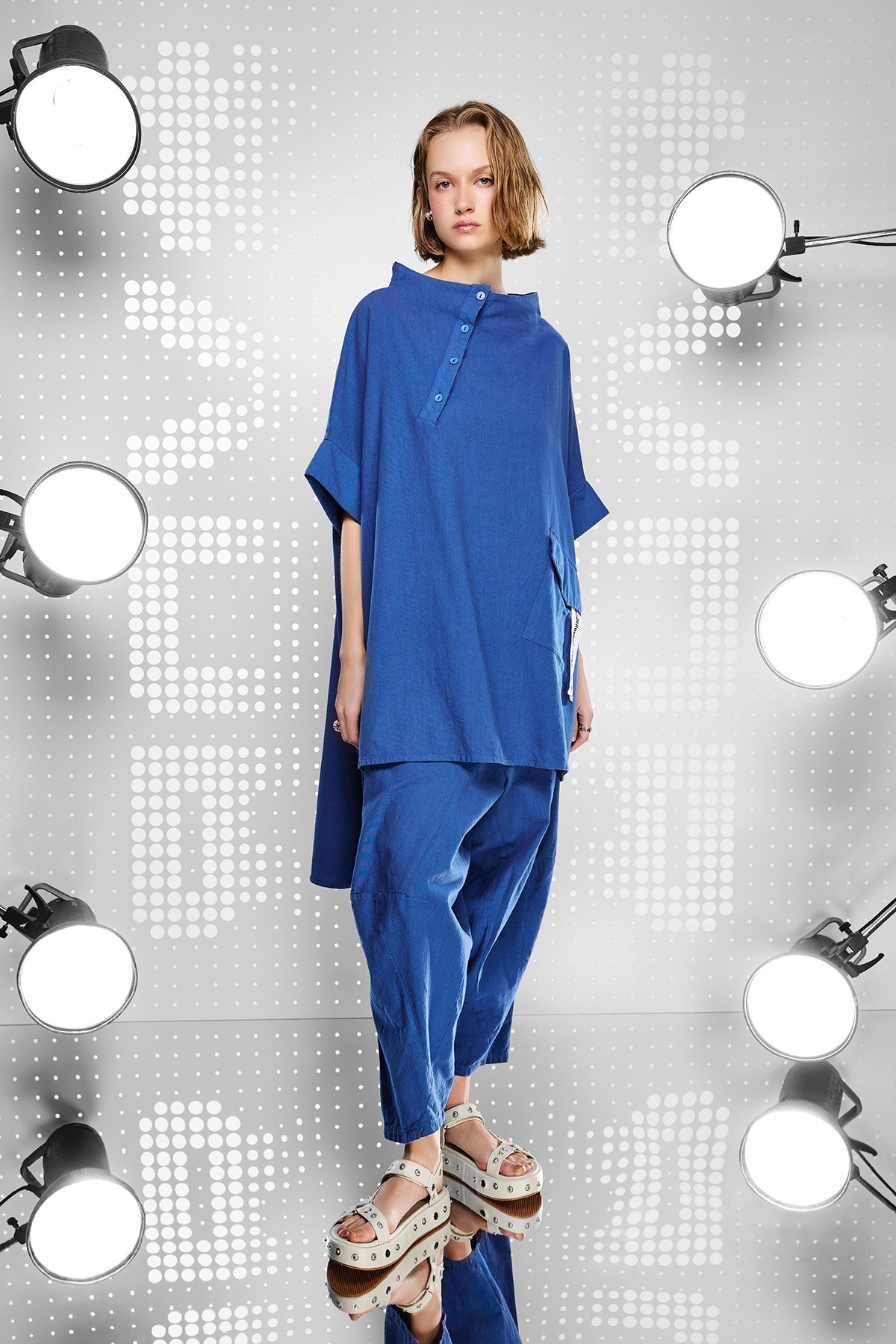 Indigo Pants 15453