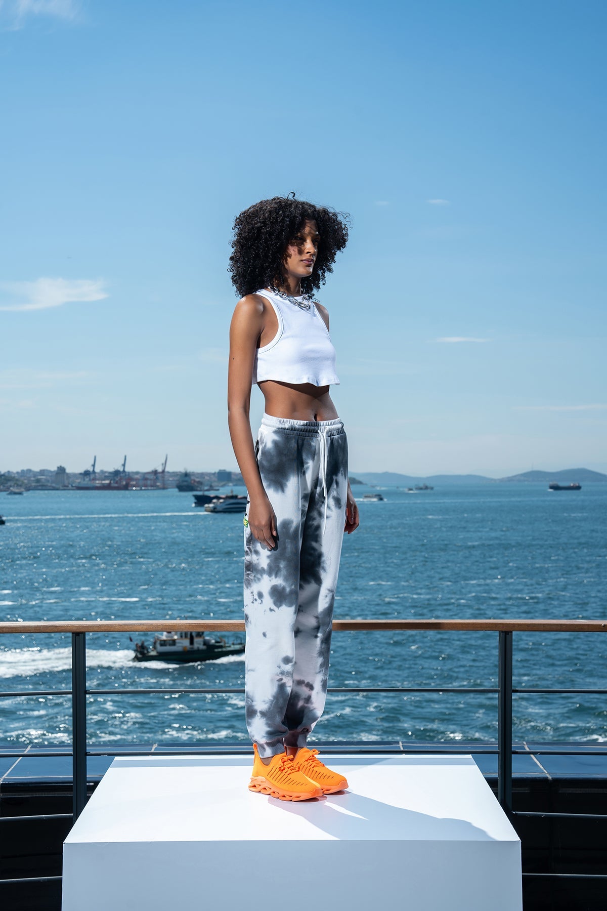 Nero Off White Pants 15456