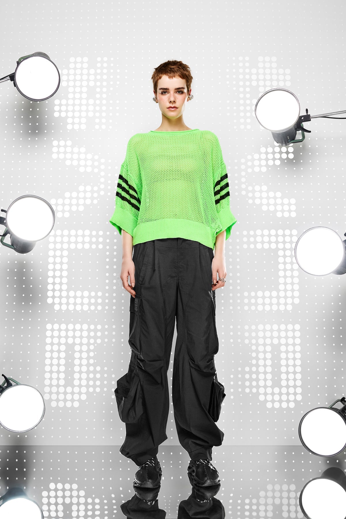 Verde Neon Pullover 15457