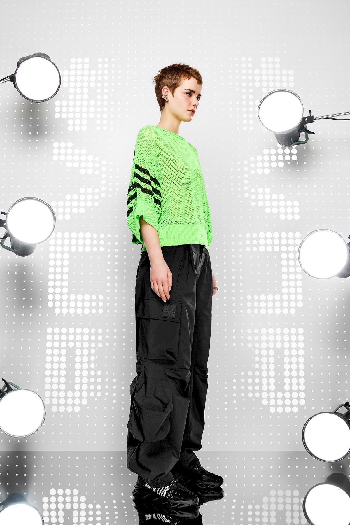 Verde Neon Pullover 15457